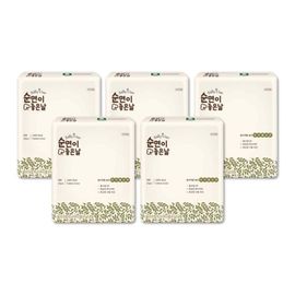 [SALLY'S LAW] Sanitary Pads Cotton Therapy Large - 100% Pure Cotton, US-Certified, Quick Absorption, Ergonomic Leak Prevention for Dry Comfort - Made in Korea